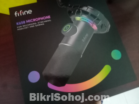 Fifine k658 microphone for YouTube with warranty